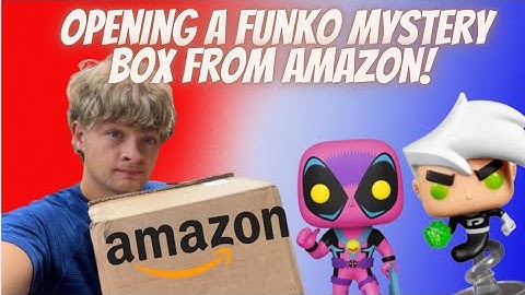 Opening a funko mystery box from Amazon! #funko #funkopop #funkos