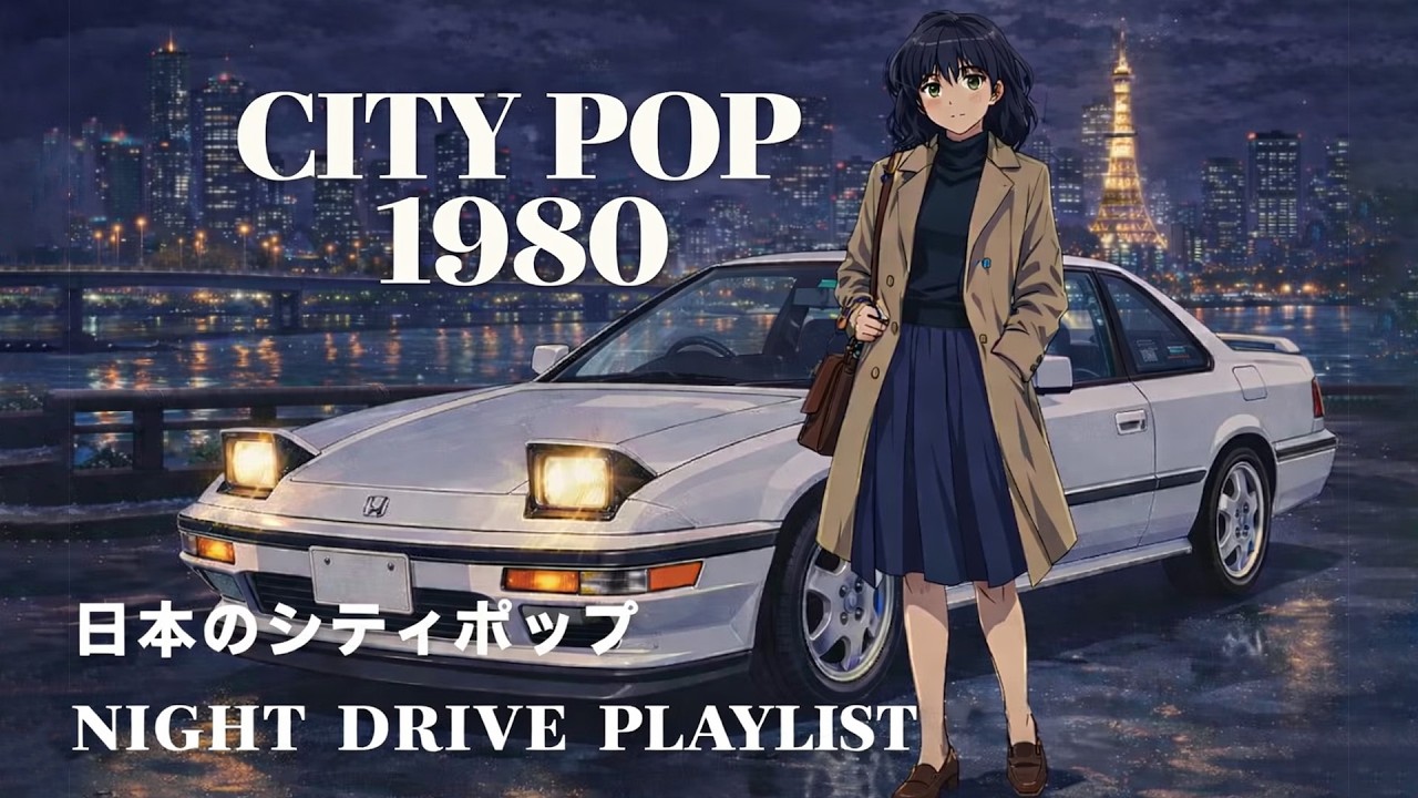 80s Japanese City Pop Neon Night Drive ネオンの夜