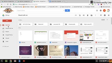 Lesson Planning with Google Docs