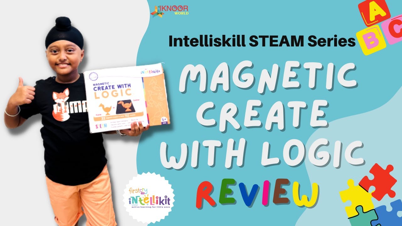 Magnetic Toy For Kids | Intelliskills TEAM Series Magnetic Toy