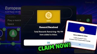 How To Get 6000 Free Coins In Efootball 2027 Mobile Platinum Ticket Coins Efootball 2027