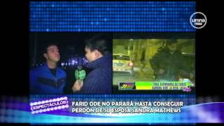 Farid Ode Follows Behind Sandra Mathews