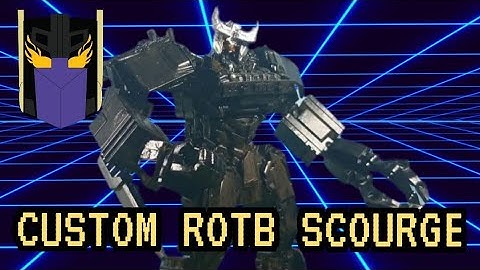 Transformers Custom ROTB Scourge Review *old* (DOTM & Lego)