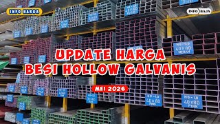 Latest galvanized hollow iron prices for May 2026