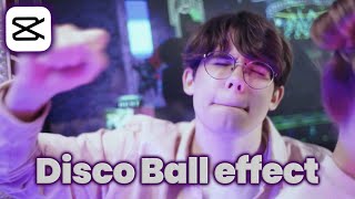 Как добавить эффект диско-шара к видео в приложении CapCut screenshot 5