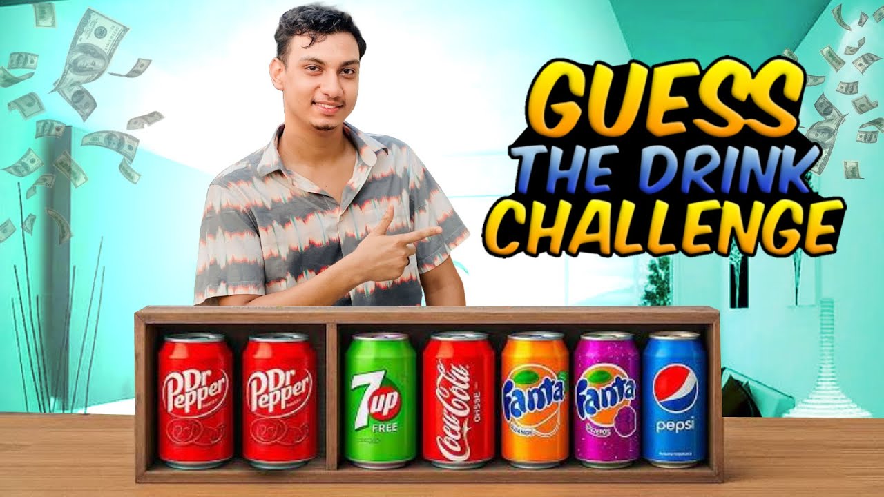 কে জিতবে ? | Guess The Soft Drinks Challenge | Funny Games | Belal Hossain