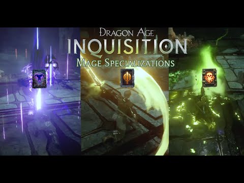Video: Dragon Age Inquisition - Mage, Builds, Skills, Skills, Offensive, Defensive, Utility