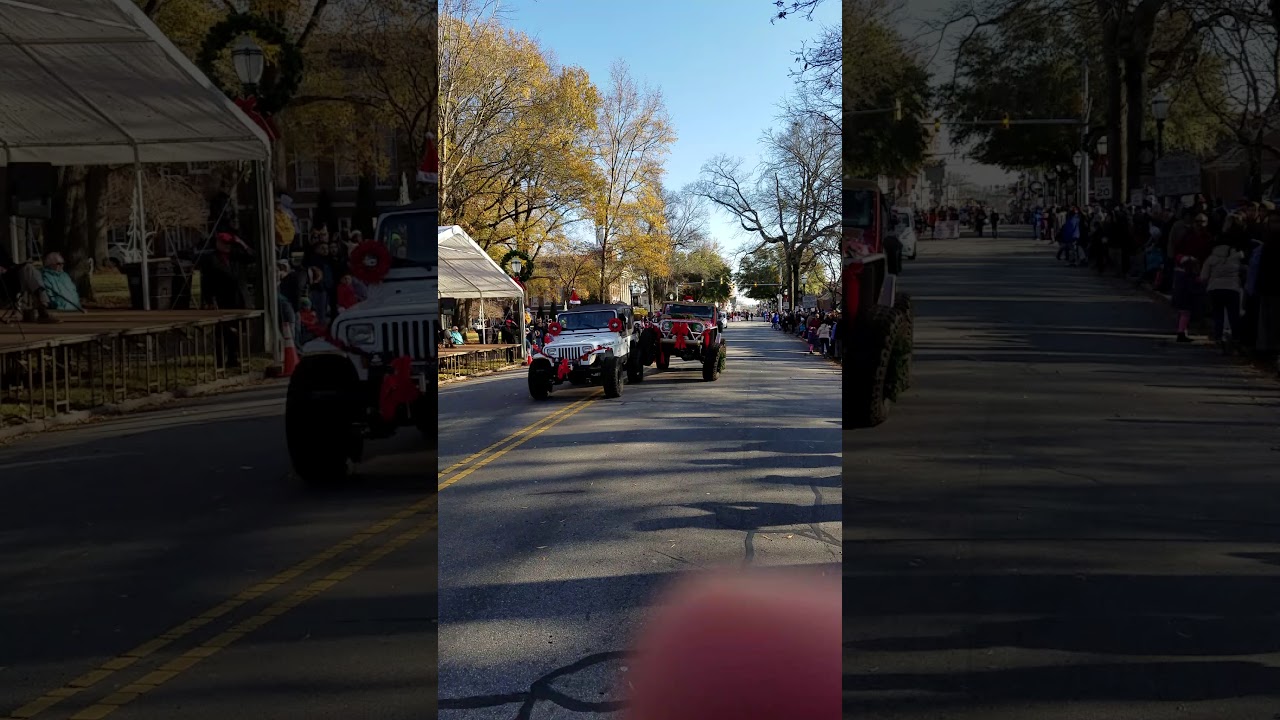 TARBORO Christmas Parade YouTube