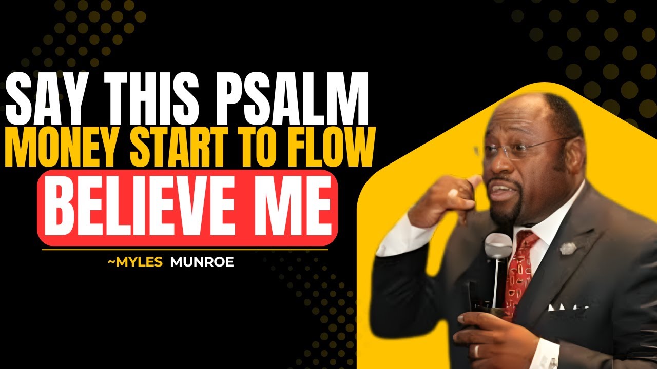 Activate Your Angels for Finances|myles munroe motivation