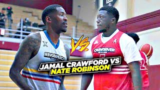 Jamal Crawford Drops 40 POINTS at Age 43! Faces OFF Against Nate Robinson at The Crawsover!