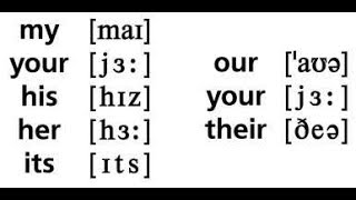 Урок 60 - My/his/their etc. Притяжательные прилагательные (Possessive Adjectives) Урок 60 - My/his/their etc. Притяжательные прилагательные (Possessive Adjectives)