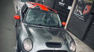 Mini Cooper S Great Britain Flag With Customization Partial Wrapped 🇬🇧