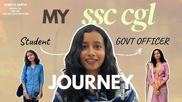 My Full SSC CGL Journey | From a College Student to a Central Govt Officer | Struggles & Result Day!