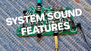 System Sound features