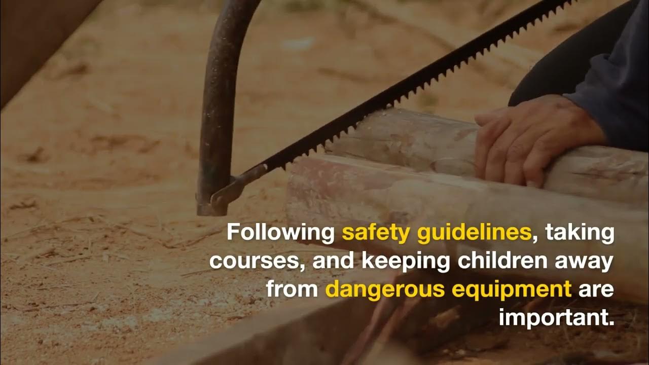 Log Splitter Safety Guidelines Use It Safely! YouTube