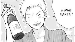 Naruto gets drunk(naruhina)sasak)(Naruhina manga)￼