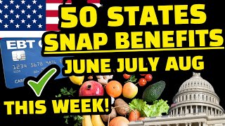 EBT Update June July Aug: More SNAP for Seniors!!! Arriving This Week!