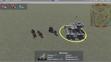 RTS Unit Selection, UI and Building