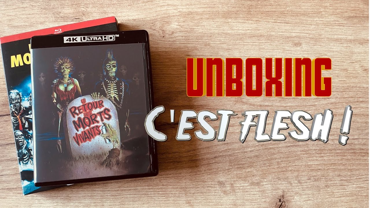 LE RETOUR DES MORTS VIVANTS - Blu Ray Amaray 4K - Unboxing - YouTube