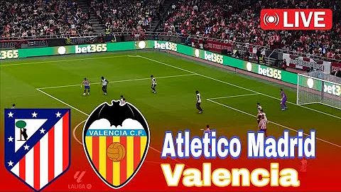 Atlético de Madrid vs Valencia LIVE | La Liga 2025/26⚽ Simulation VideoGame