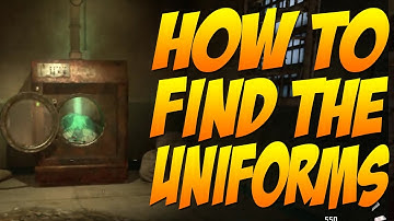 Mob of the Dead - How to find the Prison Uniforms!
