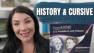 HOMESCHOOL CURRICULUM | HISTORY & CURSIVE 4th Grade & Up! Homeschool Resource