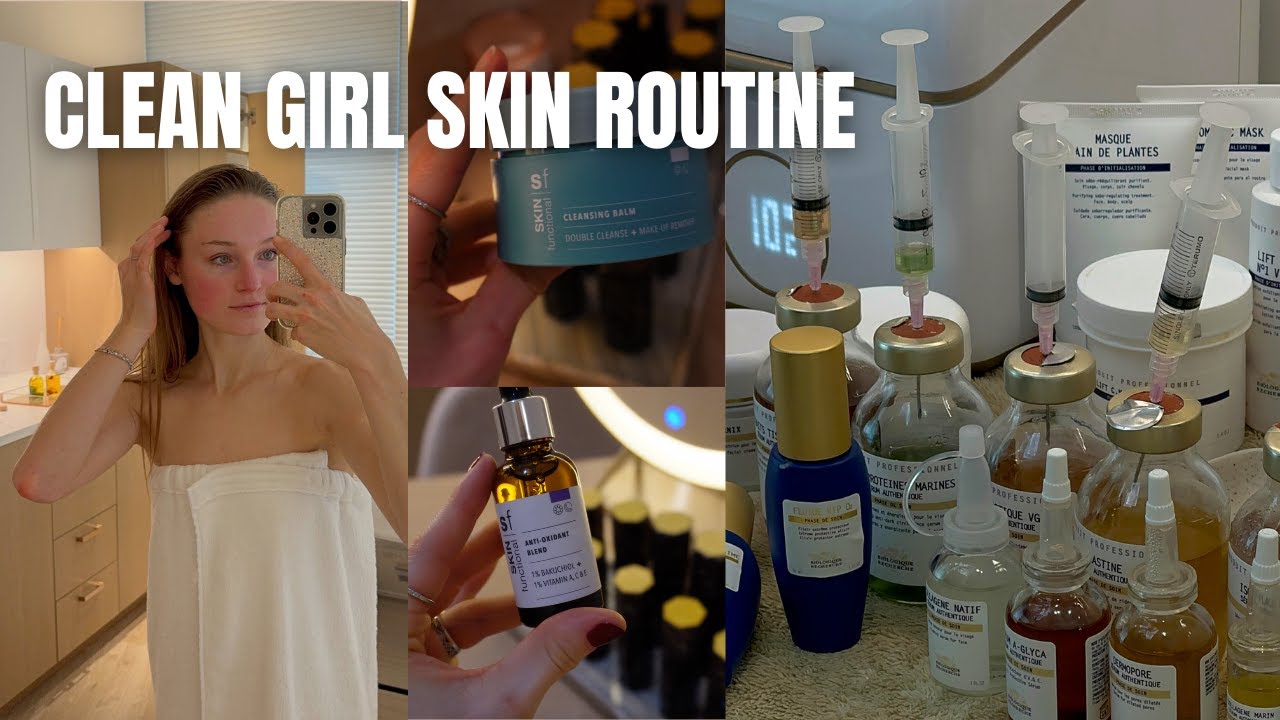 clean girl skin care routine | how to get glowing skin | LUXURY MEDI ...