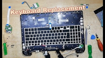 Toshiba C55 Keyboard Replacement | B854