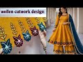 Latest Designer Anarkali Suit Cutting &amp; Stitching Full Tutorial 🔥| Heavy Embroidery Dress 2026 