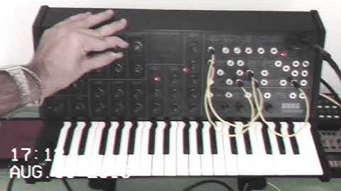KORG MS20mini - AERODYNAMIC (by Daft Punk)