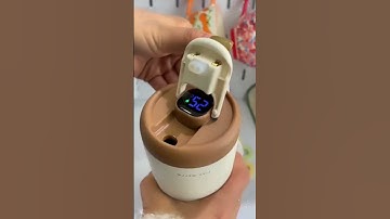 Product Link in the Comments! Portable Smart Stainless Steel Coffee Cup
