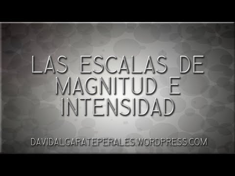 Vídeo: Diferencia Entre La Magnitud Y La Intensidad Del Terremoto