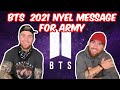 BTS (방탄소년단) 2021 NYEL Message for ARMY Reaction - HEALTH AND HAPPINESS!!! Borahae!! 💜