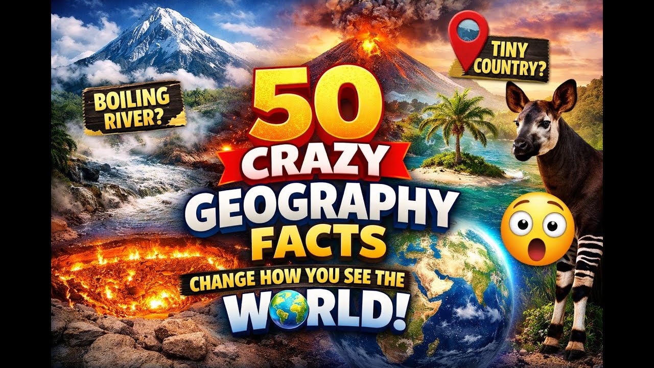50 Geography Facts So Crazy They’ll Change How You See the World - YouTube