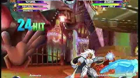 MvC2 Online (360): Brett (MSP) vs Norris (IM/Storm/Cab) 1 .:4.16.10:.