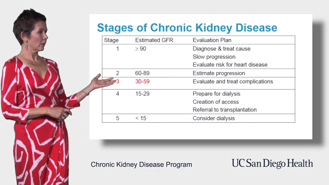 Kidney Failure Stages Chart