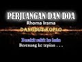 Rhoma Irama - PERJUANGAN DAN DOA - Karaoke dangdut koplo (COVER) KORG PA3X