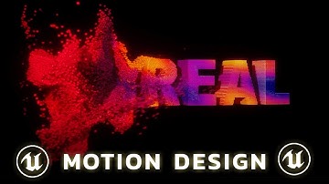 Motion Design Mesmerizing Text Effect | Unreal Engine 5 Tutorial