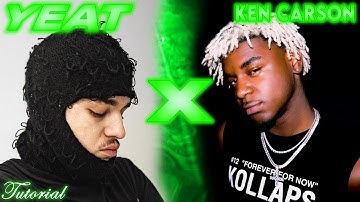 HOW TO MAKE A YEAT x KEN CARSON TYPE BEAT 😈👽| Type Beat Tutorial Fl Studio 2022