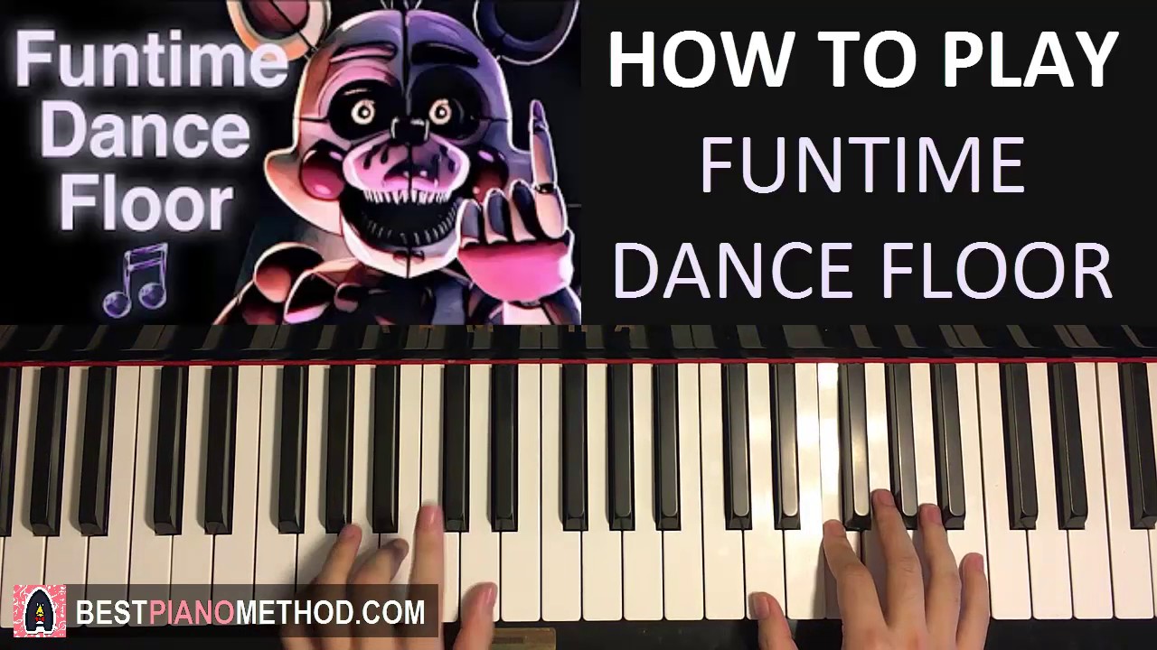 How To Play Fnaf Sister Location Song Funtime Dance Floor Ck9c Piano Tutorial Lesson - 