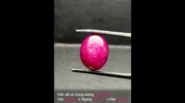 Mặt Nhẫn - Đá Ruby Huyết Kính Tự Nhiên #MRB-221103-01