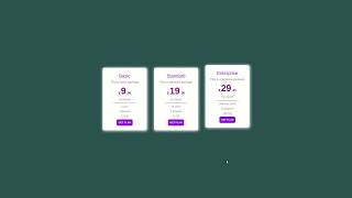 Amazing Pricing Card With HTML & CSS