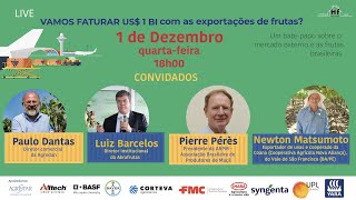 Live HF Brasil: Vamos faturar US$ 1 BI com as exportações de frutas?
