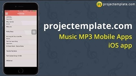Music MP3 iOS App source code