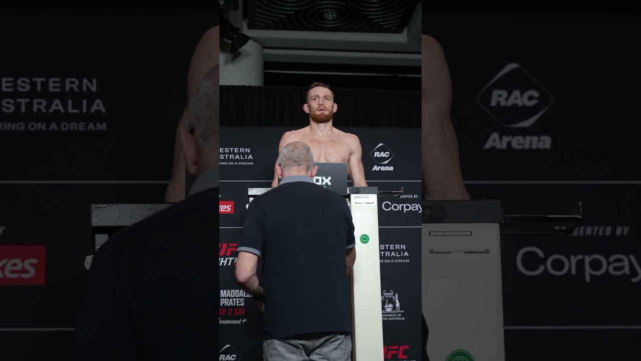 ⁣JDM has made weight #ufcperth
