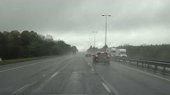 Thunderstorm Drive, Motorway M40, England, UK 🇬🇧