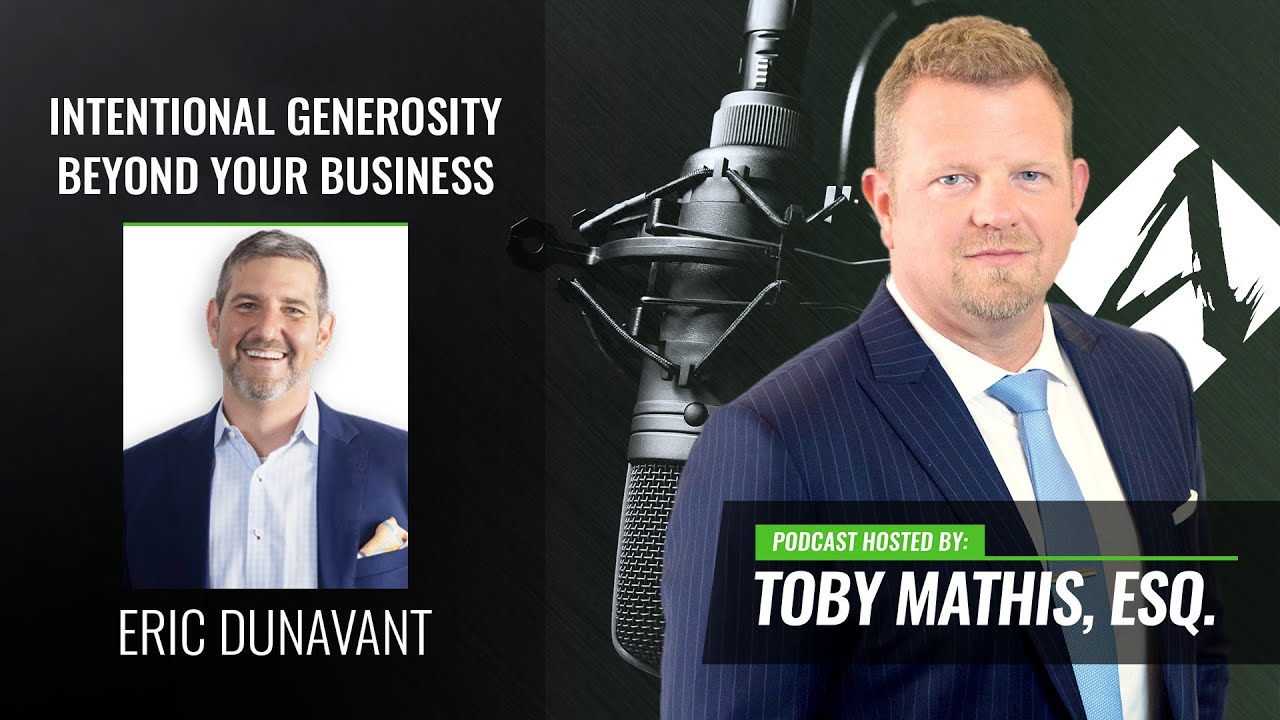 Intentional Generosity Beyond Your Business (Live a Better Story)