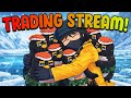 LIVE TRADING STREAM WITH VIEWERS IN STEAL A BRAINROT