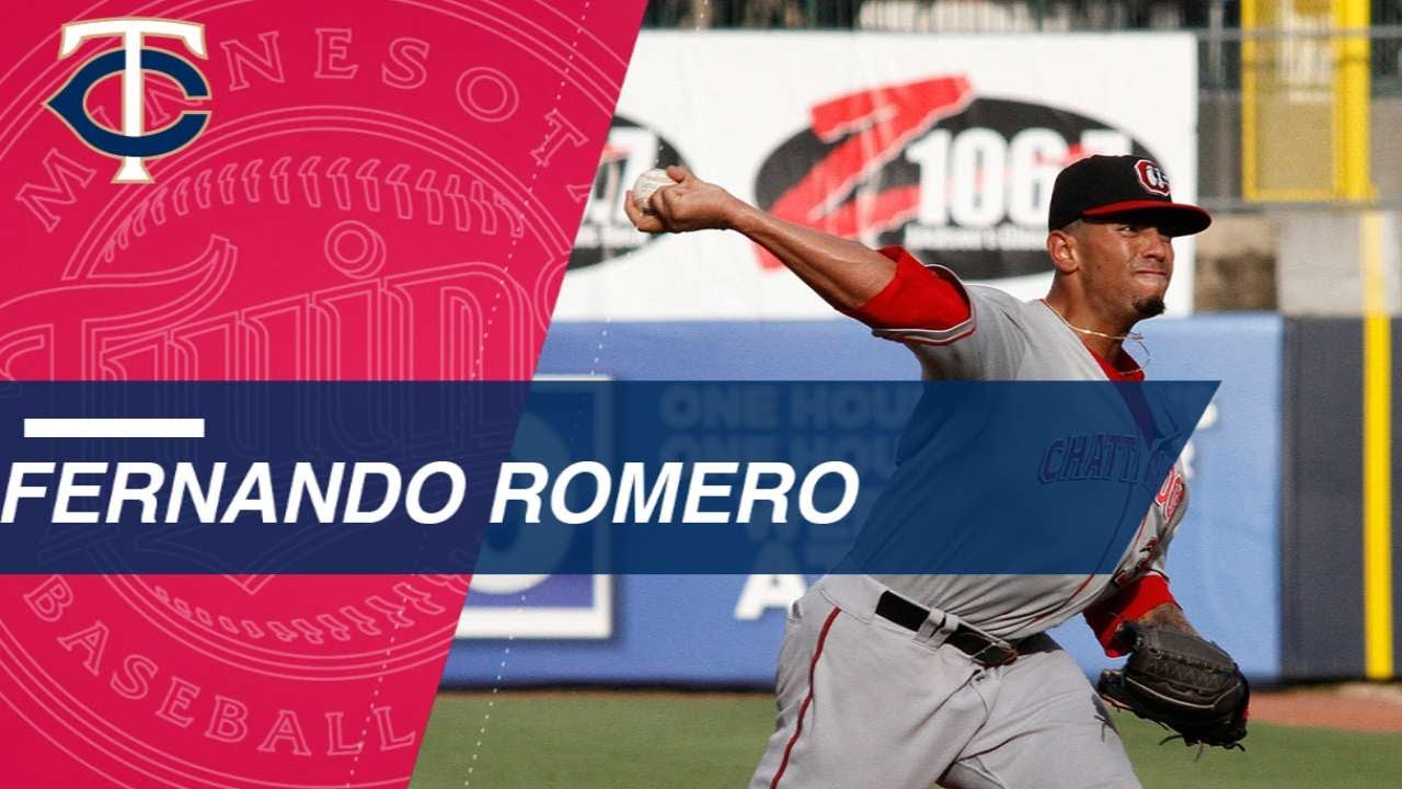 Top Prospects Fernando Romero Rhp Twins Youtube