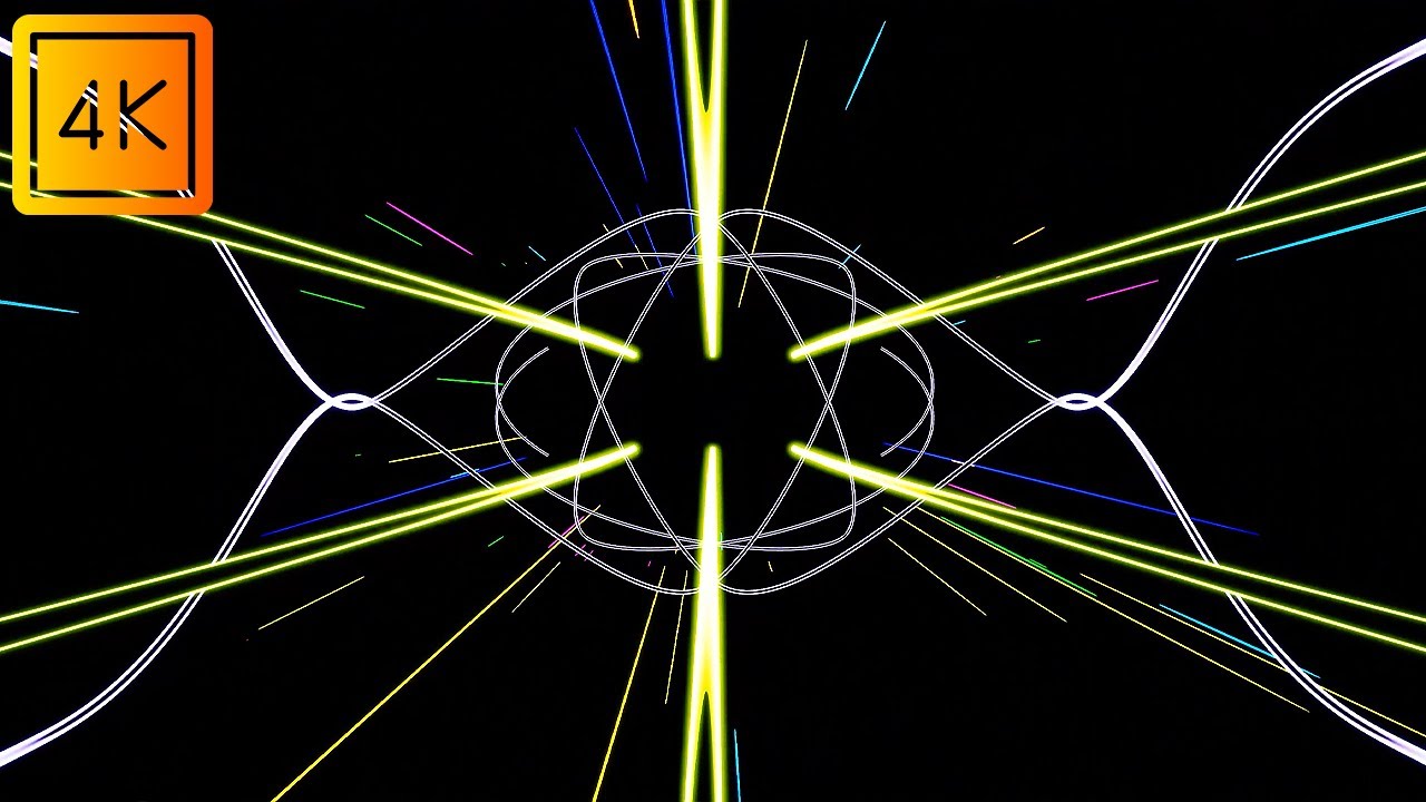 Psychedelic VJ Loop | 25 Minutes Party Lights | LED Color Screen